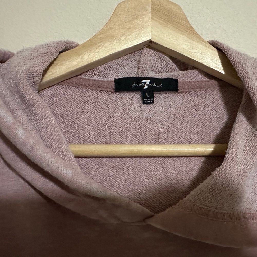 ♻️ 7 for all mankind: crop sweatshirt - Picture 2 of 9